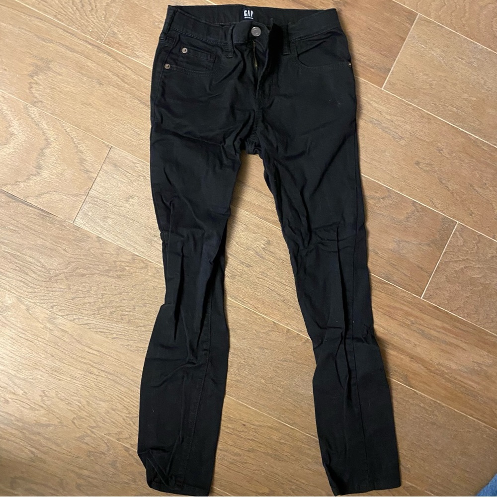 GAP Boy’s Stretch Skinny Black Jeans Pants